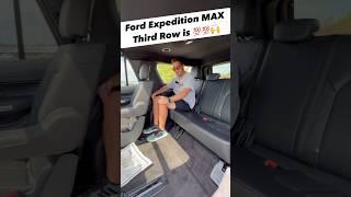 Here's the Third Row on the *Massive* 2024 Ford Expedition Max Platinum!