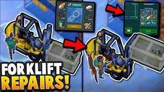 Repairing the FORKLIFT at the Transport Hub! (Rarest Loot UNLOCKED...) - Last Day on Earth Survival