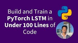 Build and Train a PyTorch LSTM in Under 100 Lines of Code