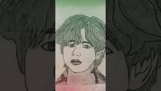 Kim teahyung sketch.....(V)#art #drawing #teahyung #btsarmy @shivaniartist581