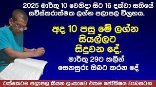 all signs||Weekly astrology an horoscope|| සතියේ ලග්න පලාපල||මාර්තු 10සිට මාර්තු 16දක්වා@pinsaaratv