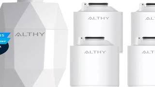 ALTHY Vitamin C Revitalizing Shower Water Filter - Reduces Chlorine Heavy Metal - Improves