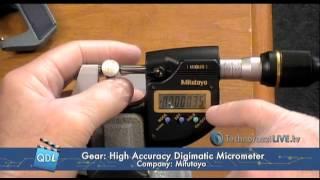 Mitutoyo America's 0.1 μm High Accuracy Digimatic Micrometer