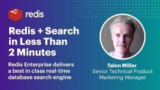 Redis + Search in Less Than 2 Minutes