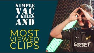 S1mple VAC AWP Performance | CSGO Most Viewed Clips | March Early 2023