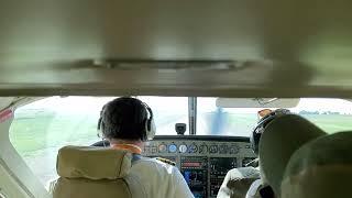 Landing at the Seronera Airstrip