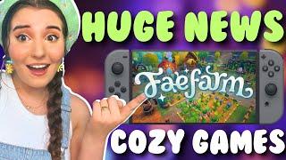 HUGE Cozy Gaming NEWS | Wholesome Direct + Fae Farm + More!