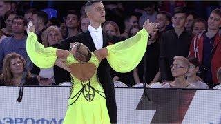 Alexey Glukhov - Anastasia Glazunova RUS, Slow Foxtrot | ROC 2018 WDSF GrandSlam Standard