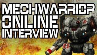 MECHWARRIOR ONLINE INTERVIEW! Mech Madness with Piranha Games creative director Bryan Ekman!