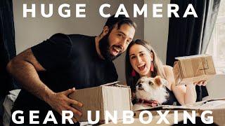 Huge Camera Gear Unboxing | Surprising My Wife with a Sony A7III