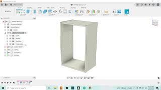 Add adjustable holes and shelves to your Parametric cabinet and insert it into the Kitchen Model