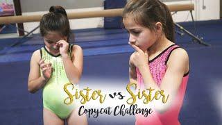 Sister VS Sister Copycat Gymnastics Challenge| Sariah SGG