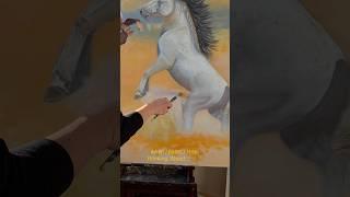Why do you paint? #horse #oilpaints #paintingmaterials