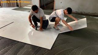 How To Build A Professional And Perfect Living Room Floor Using High Quality Anti-Slip Ceramic Tiles