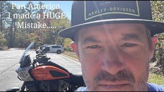 I made a HUGE mistake with the Harley-Davidson Pan America!