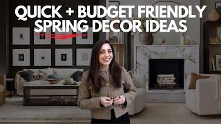 8 EASY + QUICK DECOR  IDEAS FOR SPRING!