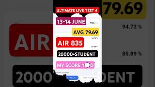 TESTBOOK ULTIMATE LIVE TEST 4️| 14-15 june ️| TESTBOOK LIVE| #ssc #sscghl #chsl #cgl #testbook