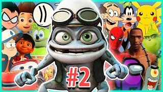 Crazy Frog - Axel F (Movies, Games and Series COVER) feat. Gummy Bear [PART 2]