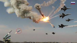 13 minutes ago! UKRAINE'S Long-Range Anti-Air Missiles Destroy 75 Su-57 Fighter Jets RUSSIA