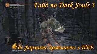 Dark Souls 3. Фарм ковенантов в ПВЕ.