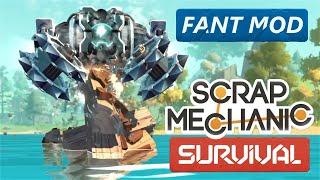 The Cloud Mining Rig | Scrap Mechanic Survival | Fant Mod