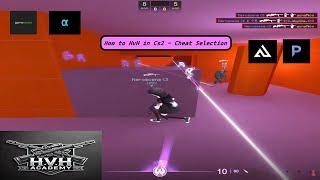 #cs2 How to HvH Part 1 | Cheat Tierlist