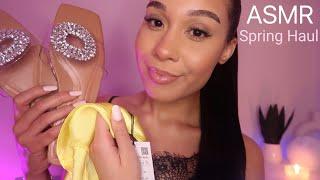 ASMR Tingly Clothing Haul  Fabric sounds, whispers, tapping & rambles