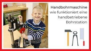 Handbohrmaschine. Wie funktioniert eine handbetriebene Bohrstation?