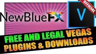 FREE VEGAS Pro Plugins DOWNLOADS ️ NewBlue, Ignite, Etc ️ LEGAL ️ 2019