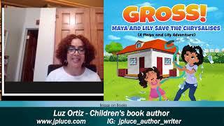 Author Lucy Aponte appearance on the talk show Briggs on Books.