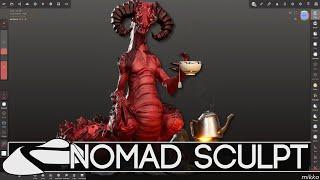 Nomad Sculpt NOW ON DESKTOP! (PC/Mac First Look)