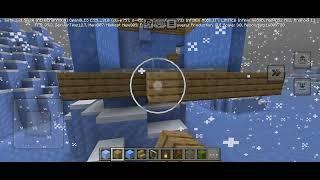 i made a winter house in Minecraft | winter house  ️ |MINECRAFT GAME