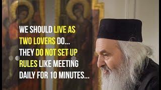 Let's 'gossip' with God about everything (Fr. Rafail Noica)