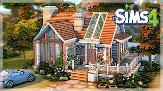 FALL BEACH COTTAGE | The Sims 4 Speedbuild