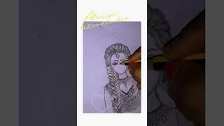 pencil shading mehandi design #artandcraft #drawing