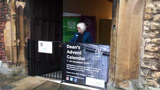 The Dean of Lincoln Cathedral in the Diocese of Lincoln UK - Interactive Advent calendar 2018