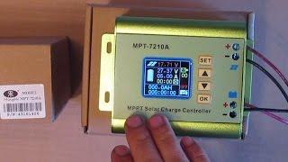 Review: The world's cheapest 10A MPPT solar charge controller? Ming He MPT-7210A