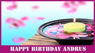 Andrus   Birthday Spa - Happy Birthday