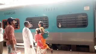 12169- Solapur Intercity Express Arrival at Solapur Station