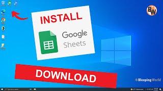 How to Download Google Sheets to Desktop | Excel Doc Work Offline