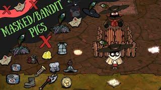 Don't Starve Hamlet Guide: Masked Pigs, Secret Bandit Camps & Swashy Hats (Bandit Pigs)