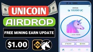 UniCoin Airdrop Big Update 2025 | UniCoin Token Exchange Cryptp Market | UniCoin Withdraw Update