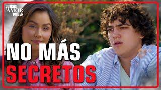 Adrián y Luciana hablan a corazón abierto | Juegos de Amor y Poder 3/4 | Capítulo 58