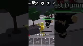 Epic combo in the strongest battlegrounds #Roblox #thestrongestbattlegrounds #gaming