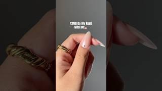 ASMR Do My Nails With Me #nails