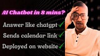 Build Your First AI Chatbot in 8 Minutes (Botpress chatbot tutorial)