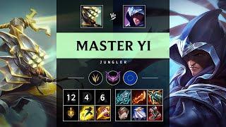 Master Yi Jungle vs Talon: Triple Kill, Godlike - EUW Master Patch 14.21