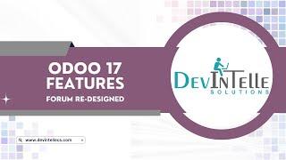 How to Forum Re-Designed in Odoo 17 | # Odoo 17 | # Odoo 17 features