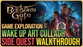 Wake Up Art Cullagh Baldur's Gate 3