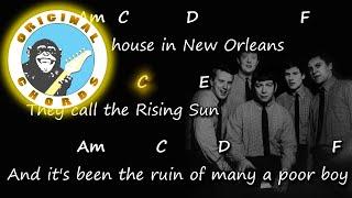 The Animals - House of the Rising Sun - Chords & Lyrics